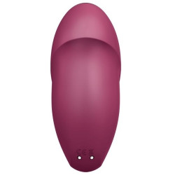 Satisfyer Stimulateur de Clitoris Tap & Climax 1 Framboise
